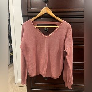 Hippie Rose Size Medium Women's Pink Sweater